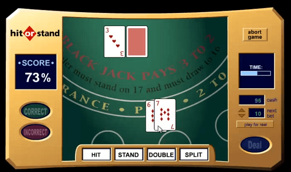 Play Online Blackjack Simulator